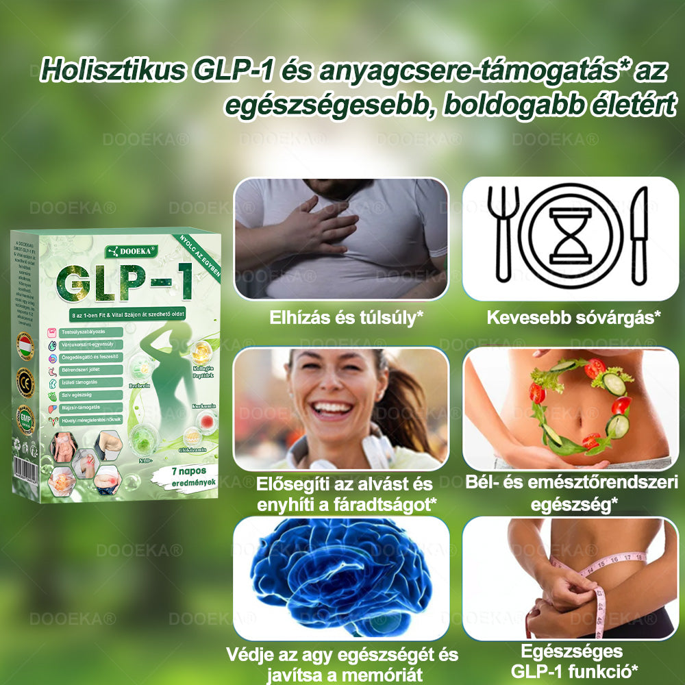 🎁 DOOEKA® GLP-1 8 az 1-ben Fit & Vital Szájon át szedhető oldat – 👨⚕️ Napi egyszer, 7 nap alatt látható változás 🎁