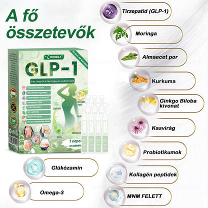 🎁 DOOEKA® GLP-1 8 az 1-ben Fit & Vital Szájon át szedhető oldat – 👨‍⚕️ Napi egyszer, 7 nap alatt látható változás 🎁