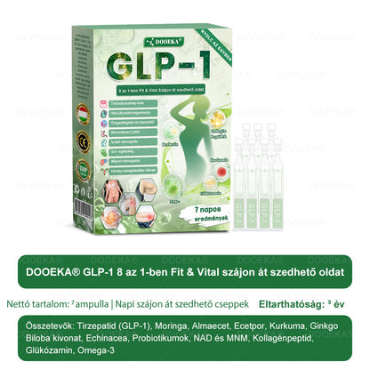🎁 DOOEKA® GLP-1 8 az 1-ben Fit & Vital Szájon át szedhető oldat – 👨‍⚕️ Napi egyszer, 7 nap alatt látható változás 🎁