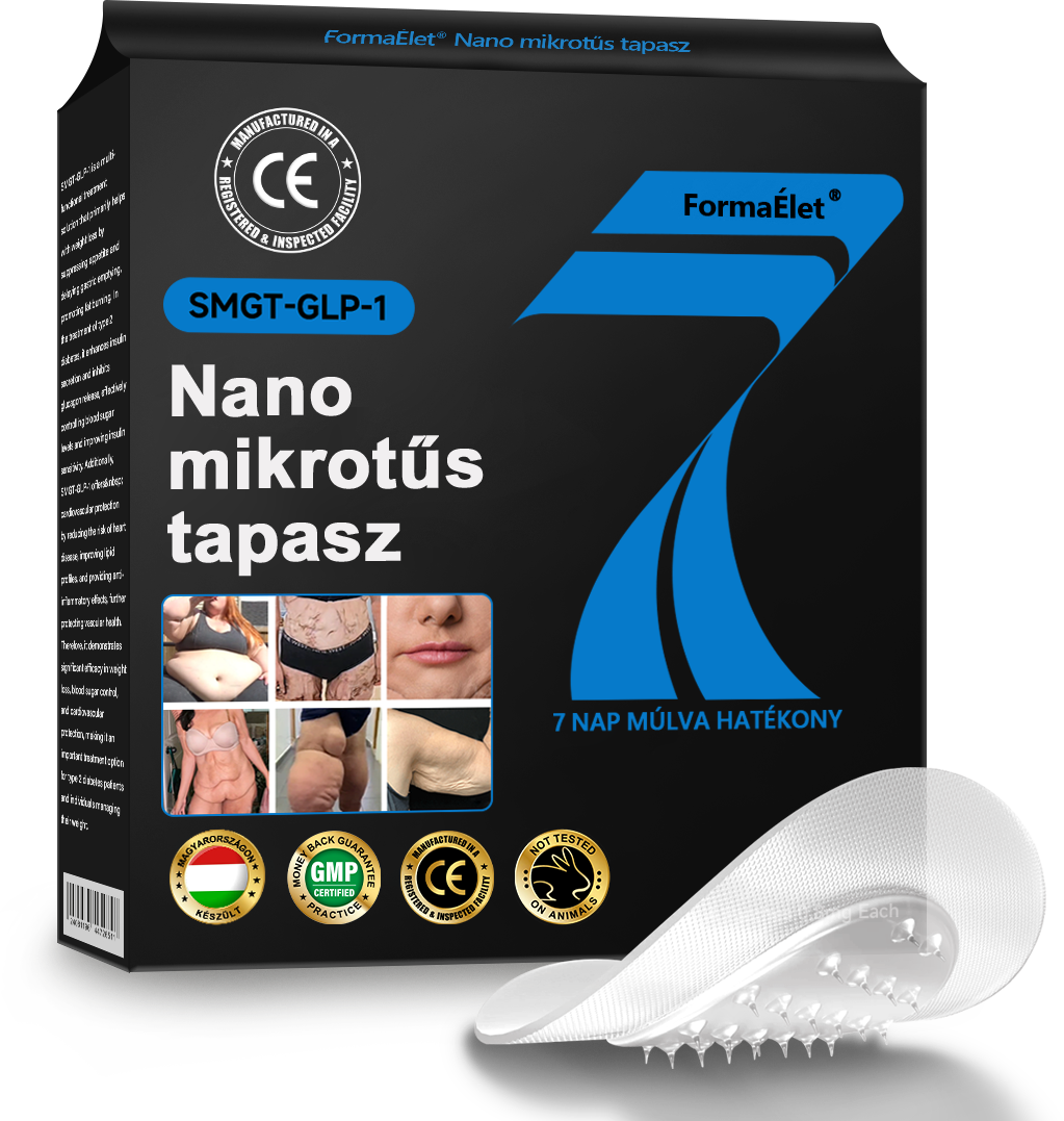 ✅FormaÉlet® 🌱Nano Mikrotű Tapasz SMGT-GLP-1-tel és Matrixyl 3000-rel – Fogyás, Bőrfeszesítés, Vércukorszint-támogatás, Injekció Nélkül, 7 Napos Eredmény