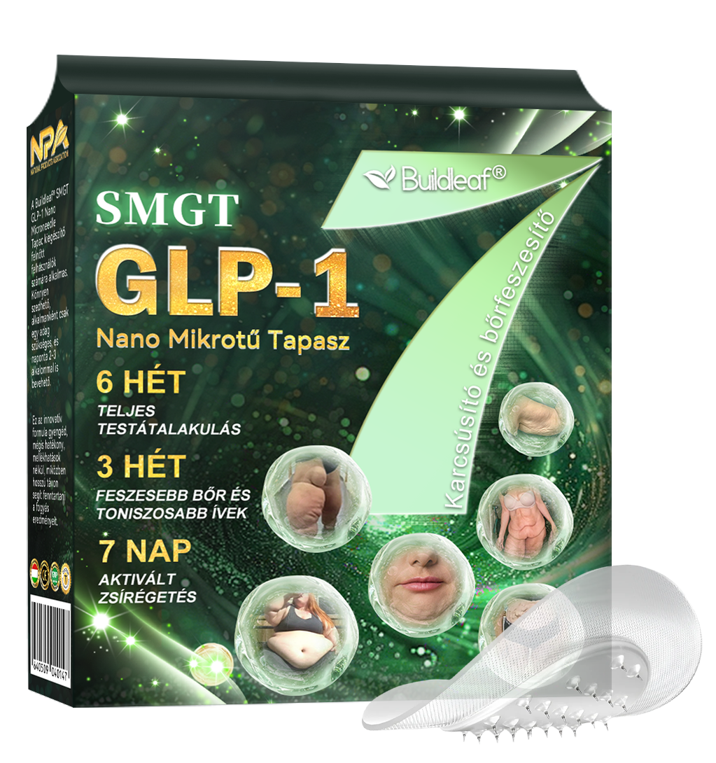 🔥🔥OGYÉI ajánlásával | Buildleaf® SMGT-GLP-1 Nano Mikrotű Tapasz™ Kollagénnel és Matrixyl 3000-rel 丨Célzott hatás: elhízás, megereszkedett bőr, magas vérnyomás, cukorbetegség, zsírmáj, testi fájdalmak és egyéb problémák ellen