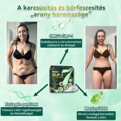 🎁Mayo Klinika által ajánlott | Hivatalos áruház | Buildleaf® SMGT-GLP-1 Nano Mikrotű Tapasz™ Kollagénnel és Matrixyl 3000-rel 丨Célzott hatás: elhízás, megereszkedett bőr, magas vérnyomás, cukorbetegség, zsírmáj, testi fájdalmak és egyéb problémák ellen🎁