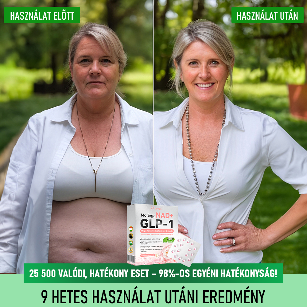 ✨Tooyes® GLP-1 Magas Koncentrációjú Folyékony Gyöngyök – NAD+, Moringa, HCA összetevőkkel (Fogyás, Öregedésgátlás, Bél- és Immunrendszer támogatás, Vércukorszint egyensúly, Szív- és Agyegészség) ⚡