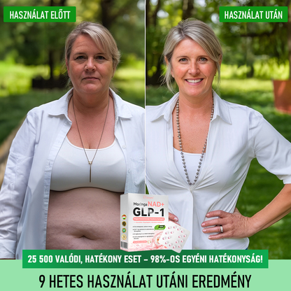 ✨Tooyes® GLP-1 Magas Koncentrációjú Folyékony Gyöngyök – NAD+, Moringa, HCA összetevőkkel (Fogyás, Öregedésgátlás, Bél- és Immunrendszer támogatás, Vércukorszint egyensúly, Szív- és Agyegészség) ⚡
