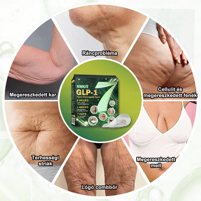 🎁Mayo Klinika által ajánlott | Hivatalos áruház | Buildleaf® SMGT-GLP-1 Nano Mikrotű Tapasz™ Kollagénnel és Matrixyl 3000-rel 丨Célzott hatás: elhízás, megereszkedett bőr, magas vérnyomás, cukorbetegség, zsírmáj, testi fájdalmak és egyéb problémák ellen🎁