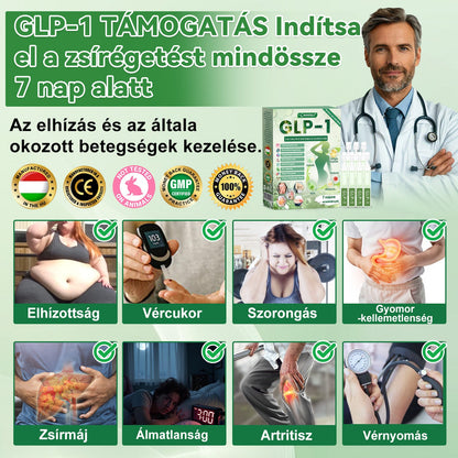 🌲🌲  DOOEKA® GLP-1 8 az 1-ben Fit & Vital Szájon át szedhető oldat – 👨‍⚕️ Napi egyszer, 7 nap alatt látható változás / Elhízás, szív- és érrendszeri egészség, cukorbetegség, alvási apnoe, bélrendszer egészsége, ízületi problémák és még sok más esetén